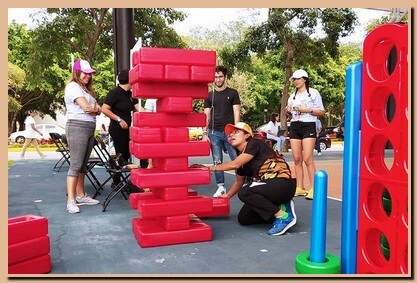 Renta de Jenga Jumbo